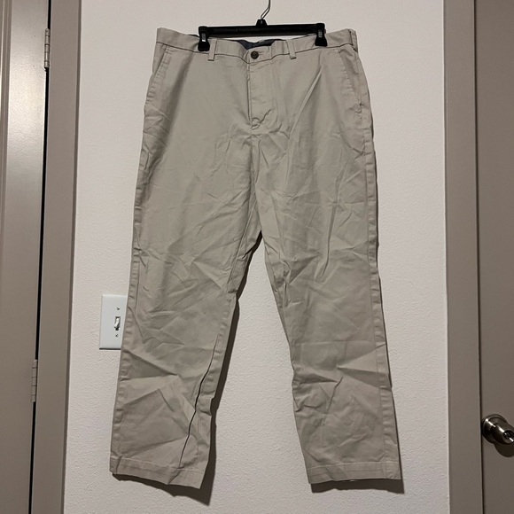 Banana Republic Aiden Chino Pants Men’s 38x30 Khaki Casual - Picture 1 of 5